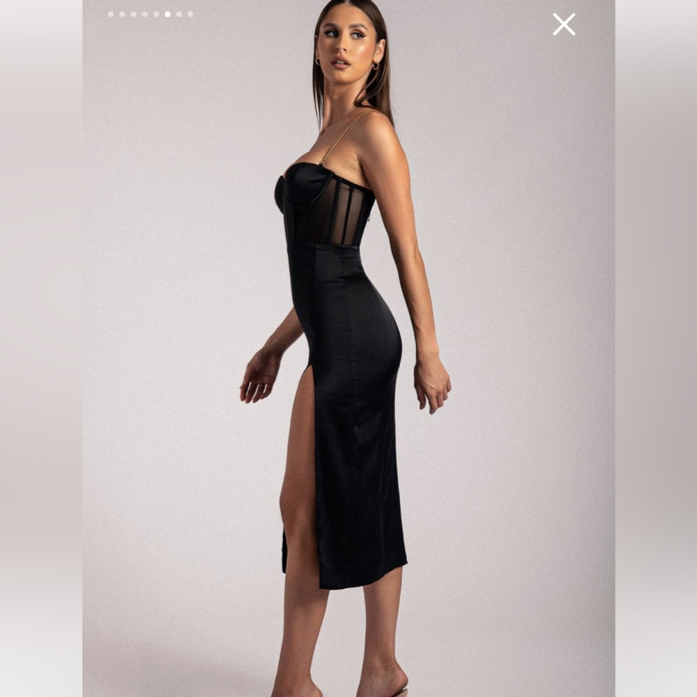 BNWT Meshki Talisa Dress - Black, Size S